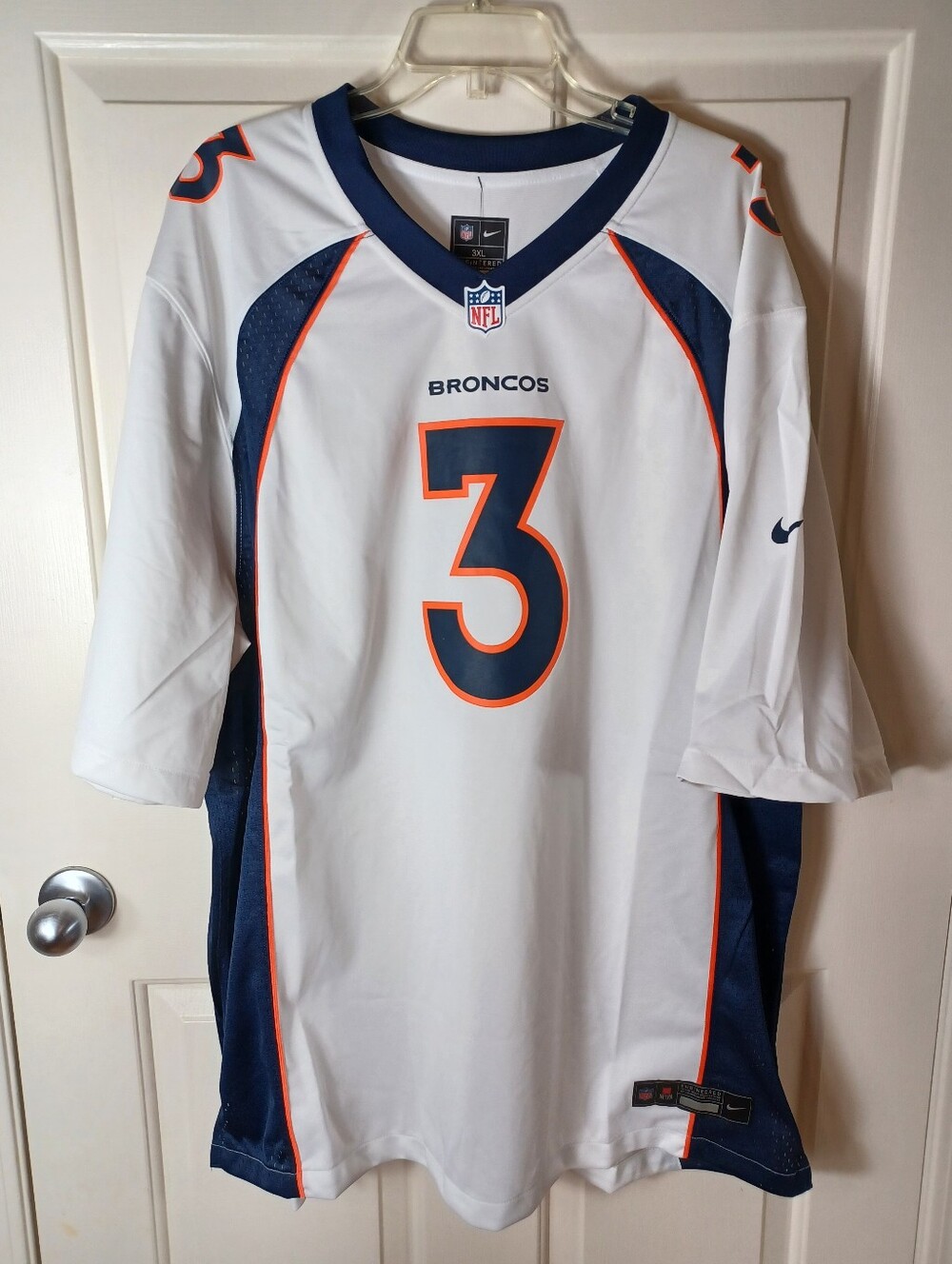 Nike Nfl Denver Broncos On Field Jersey Men's Size 3XL Brand New With Tags